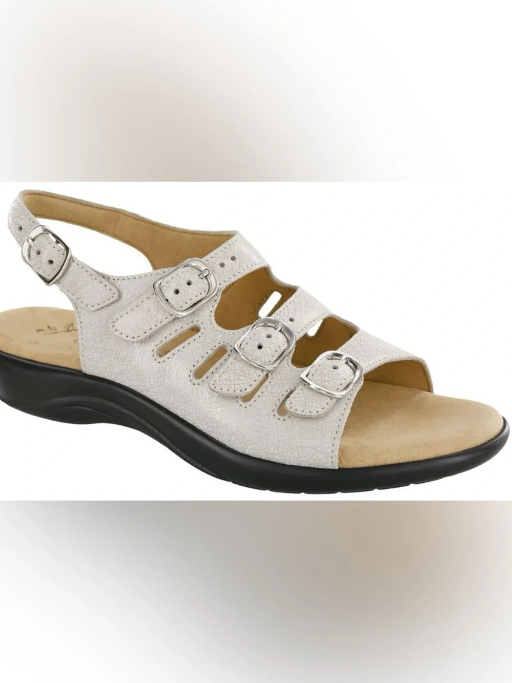 New SAS Mystic Slingback Comfort Microfiber Sandals